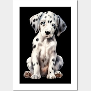 Puppy Dalmatian Posters and Art